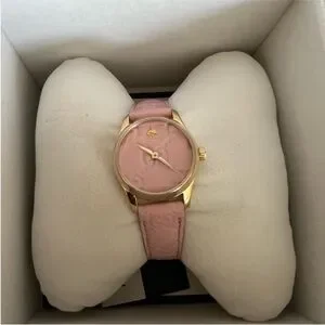 Gucci | Accessories | Pink Bee Pastel Gucci Watch | Poshmark display picture 1